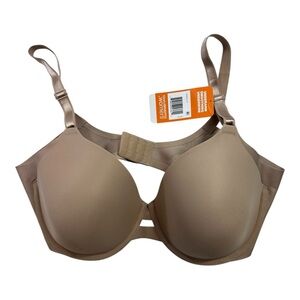 Warners Blissful benefits underarm Smoothing Underwire Size 40C NEW NWT